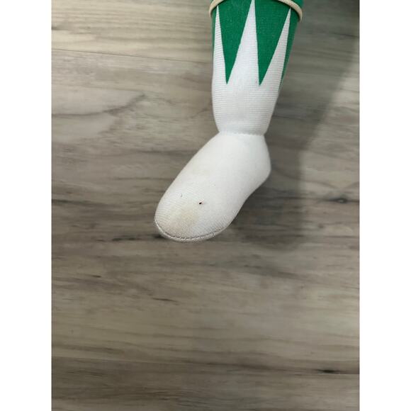 Vintage GREEN Mighty Morphin Power Rangers - Kid Dimension Hasbro 1994 Plush - Picture 3 of 5